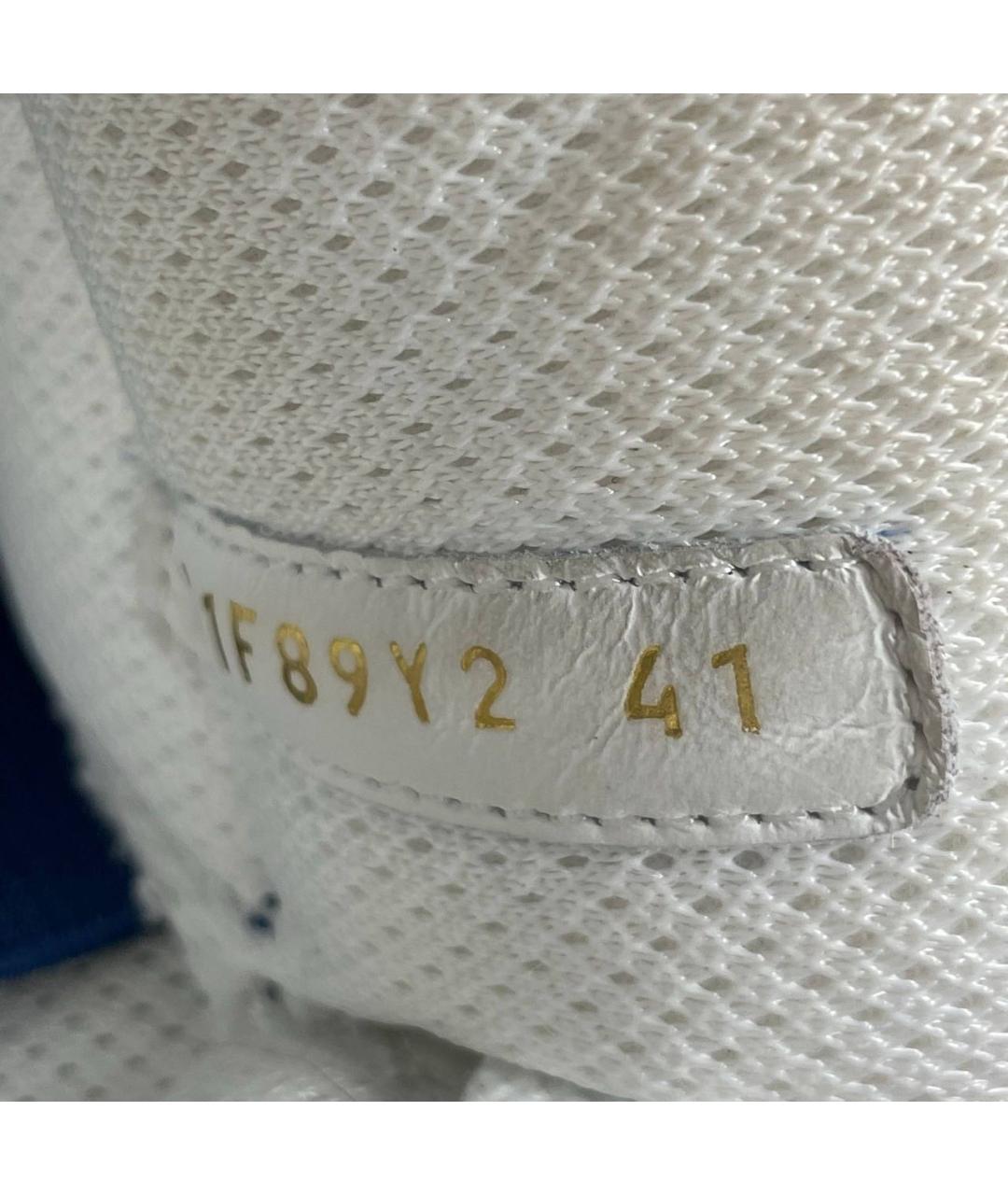 VALENTINO Низкие кроссовки / кеды из искусственной кожи, фото 7