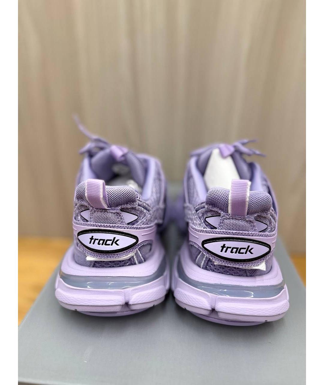 BALENCIAGA Фиолетовые кроссовки, фото 4