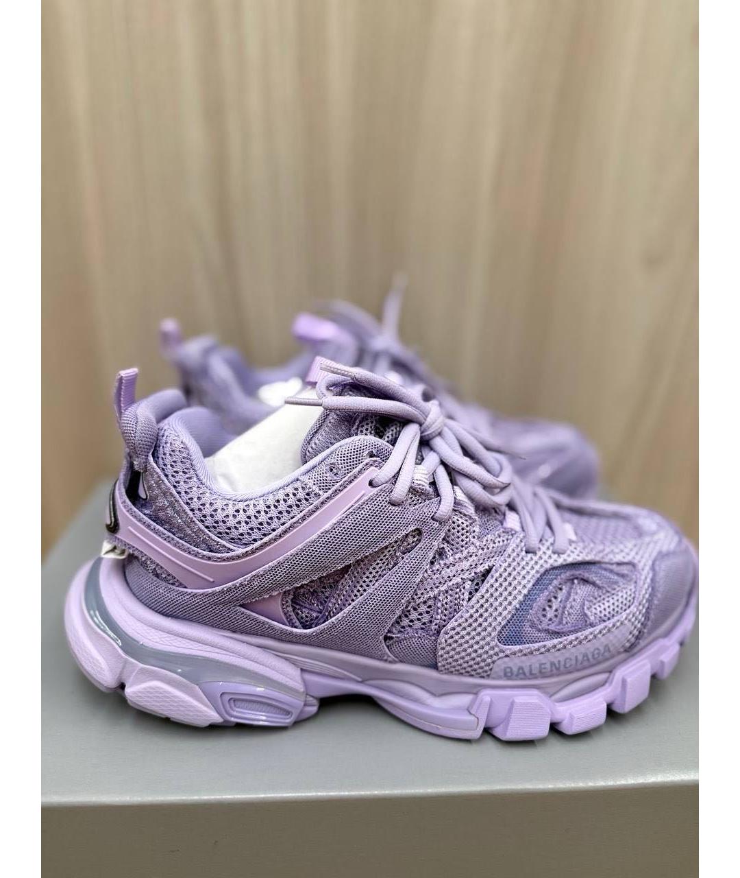 BALENCIAGA Фиолетовые кроссовки, фото 5