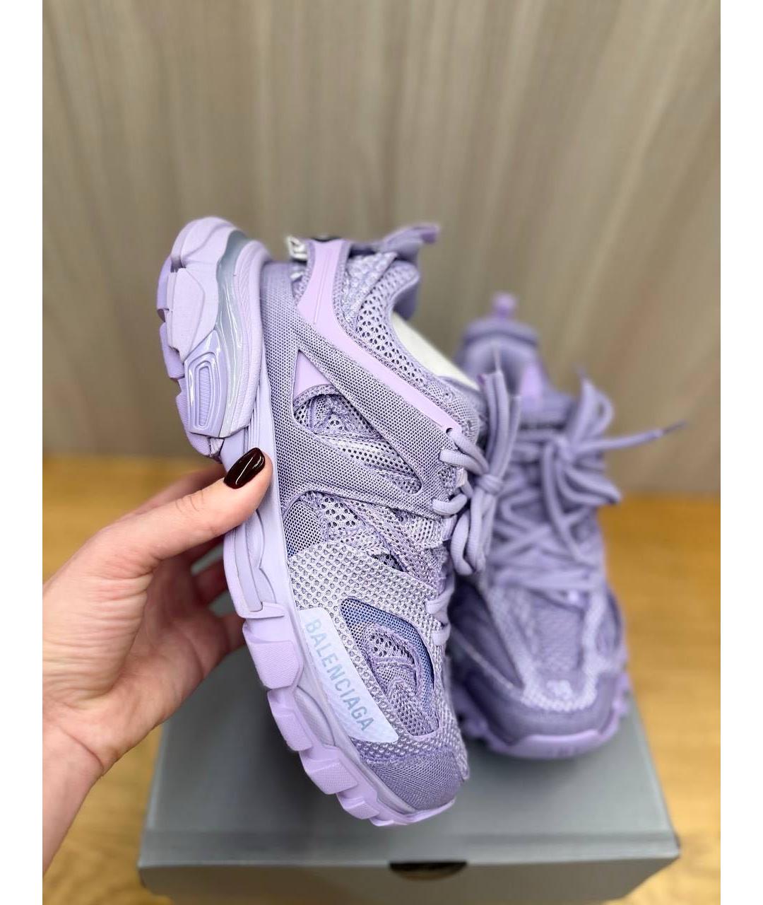BALENCIAGA Фиолетовые кроссовки, фото 3
