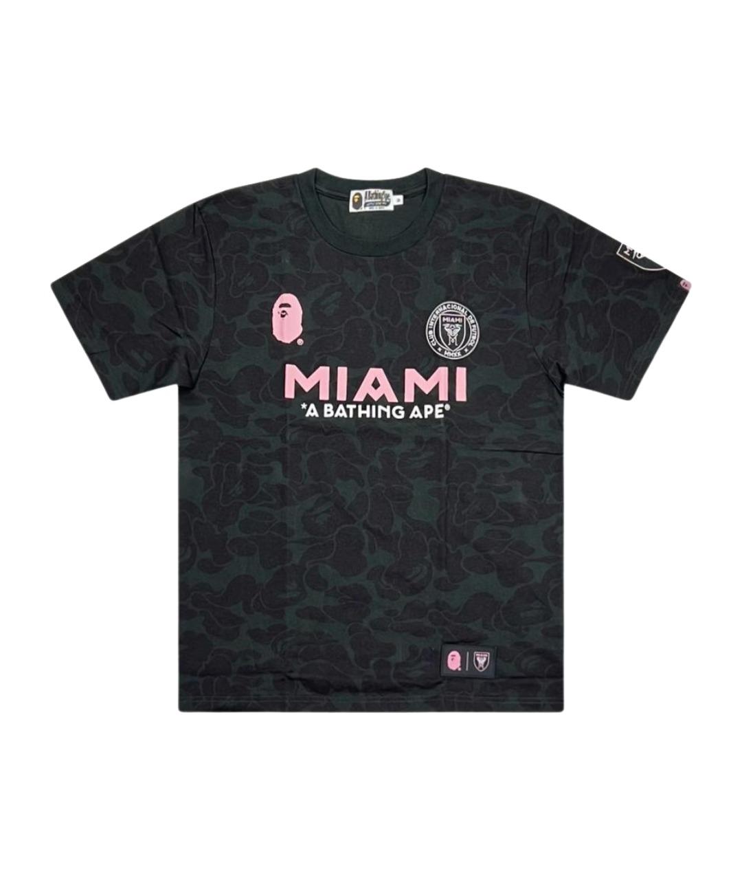 BAPE Черная хлопковая майка, фото 1