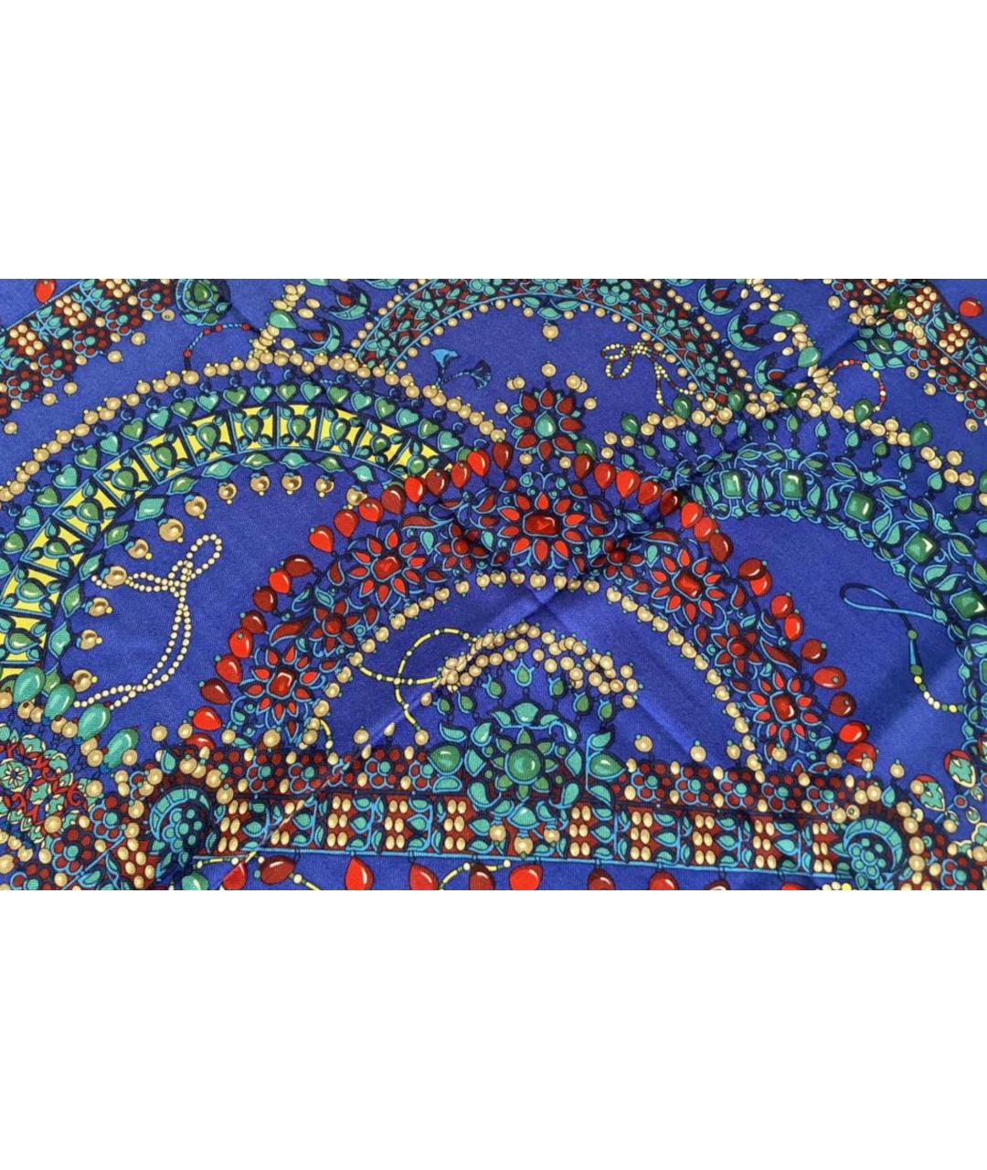 HERMES Мульти кашемировый платок, фото 2