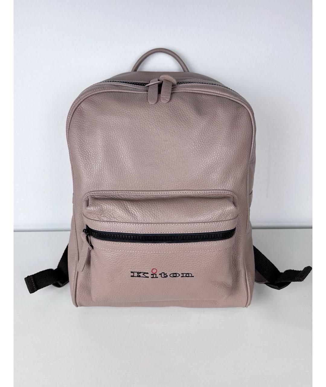 KITON Кожаный рюкзак, фото 4
