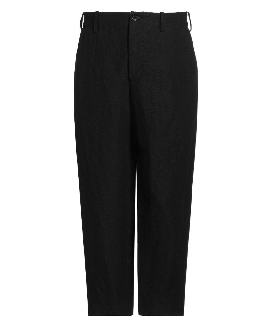 UMA WANG Черные повседневные брюки, фото 7