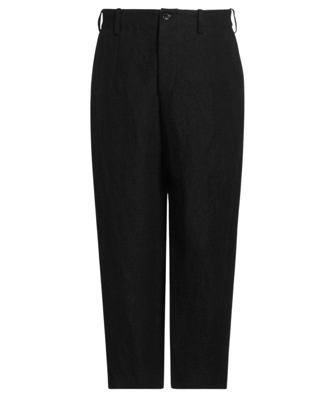 UMA WANG Черные повседневные брюки, фото 1