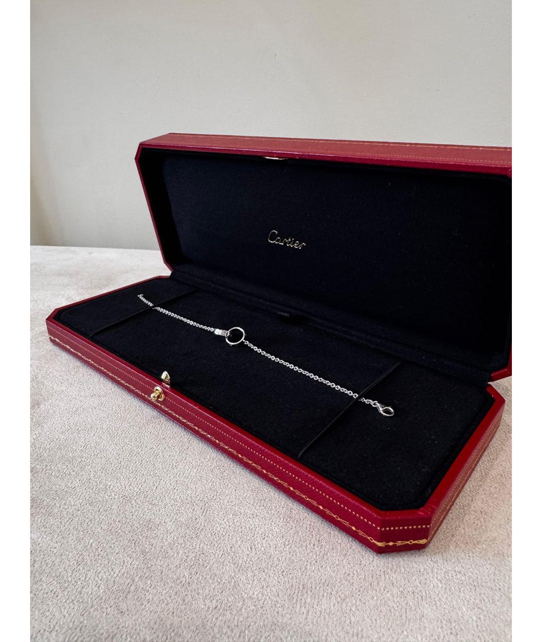 CARTIER Серебрянный браслет из белого золота, фото 3