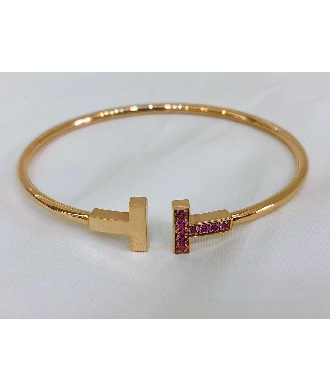 TIFFANY&CO Золотой браслет из розового золота, фото 2