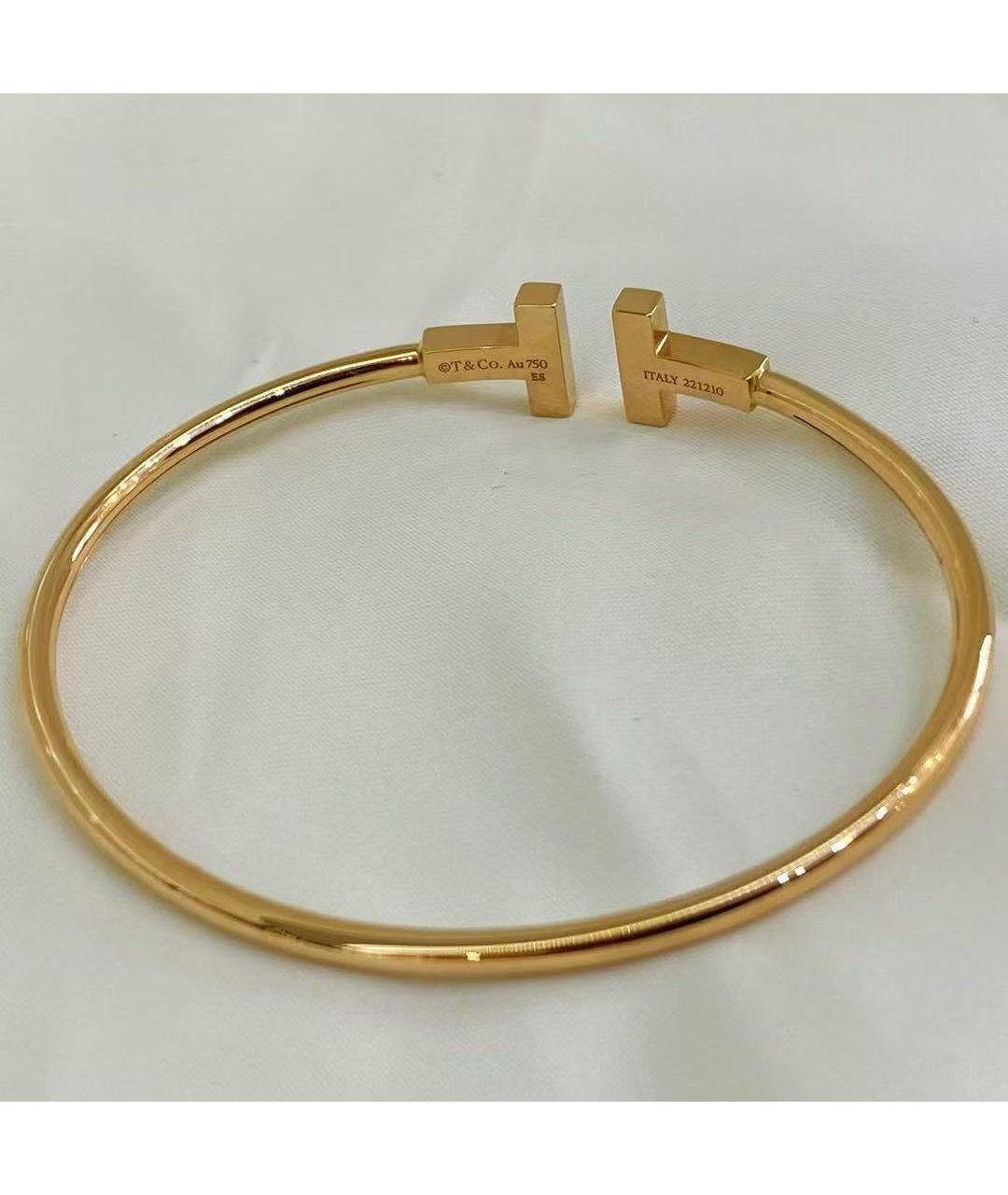 TIFFANY&CO Золотой браслет из розового золота, фото 4