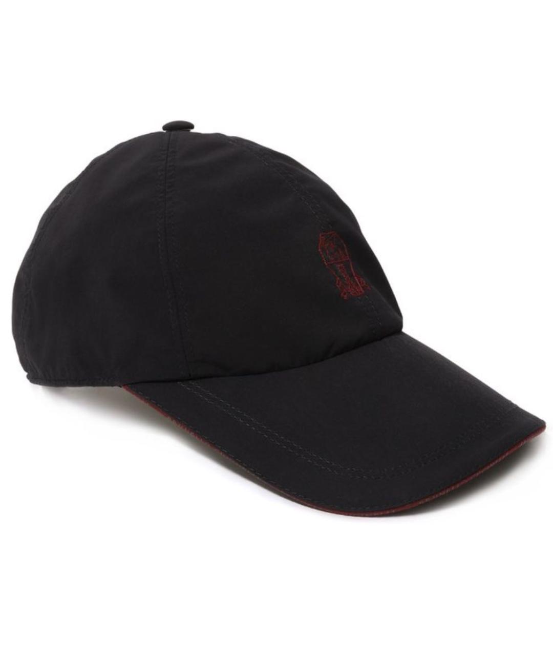 BRUNELLO CUCINELLI Темно-синяя кепка/бейсболка, фото 1