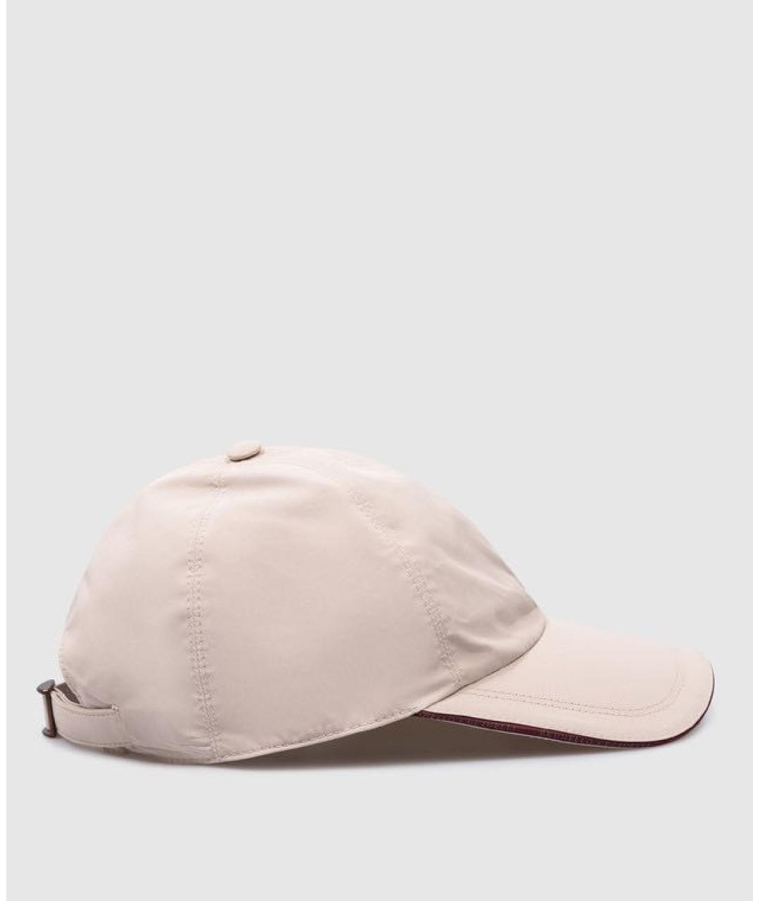 BRUNELLO CUCINELLI Бежевая кепка/бейсболка, фото 2