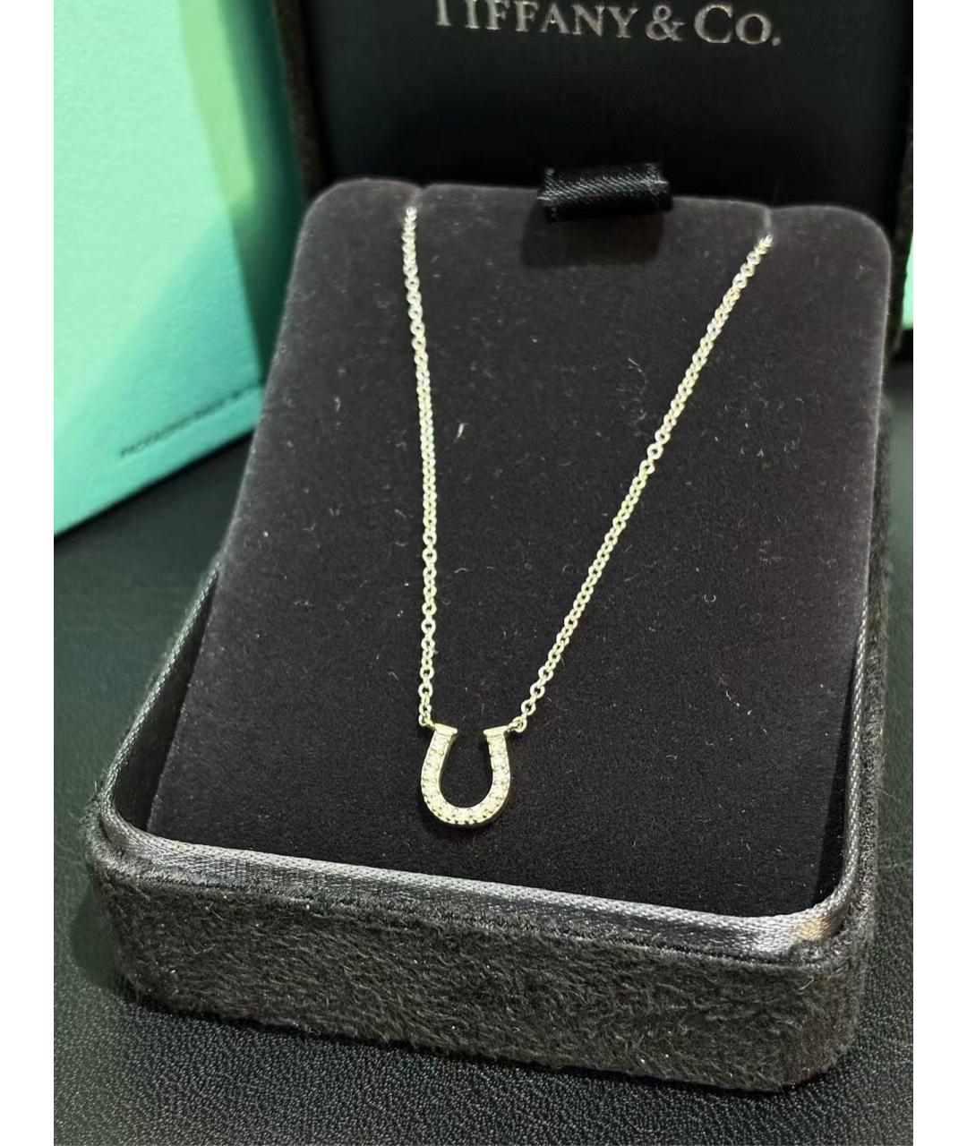 TIFFANY&CO Серебряная подвеска из белого золота, фото 4
