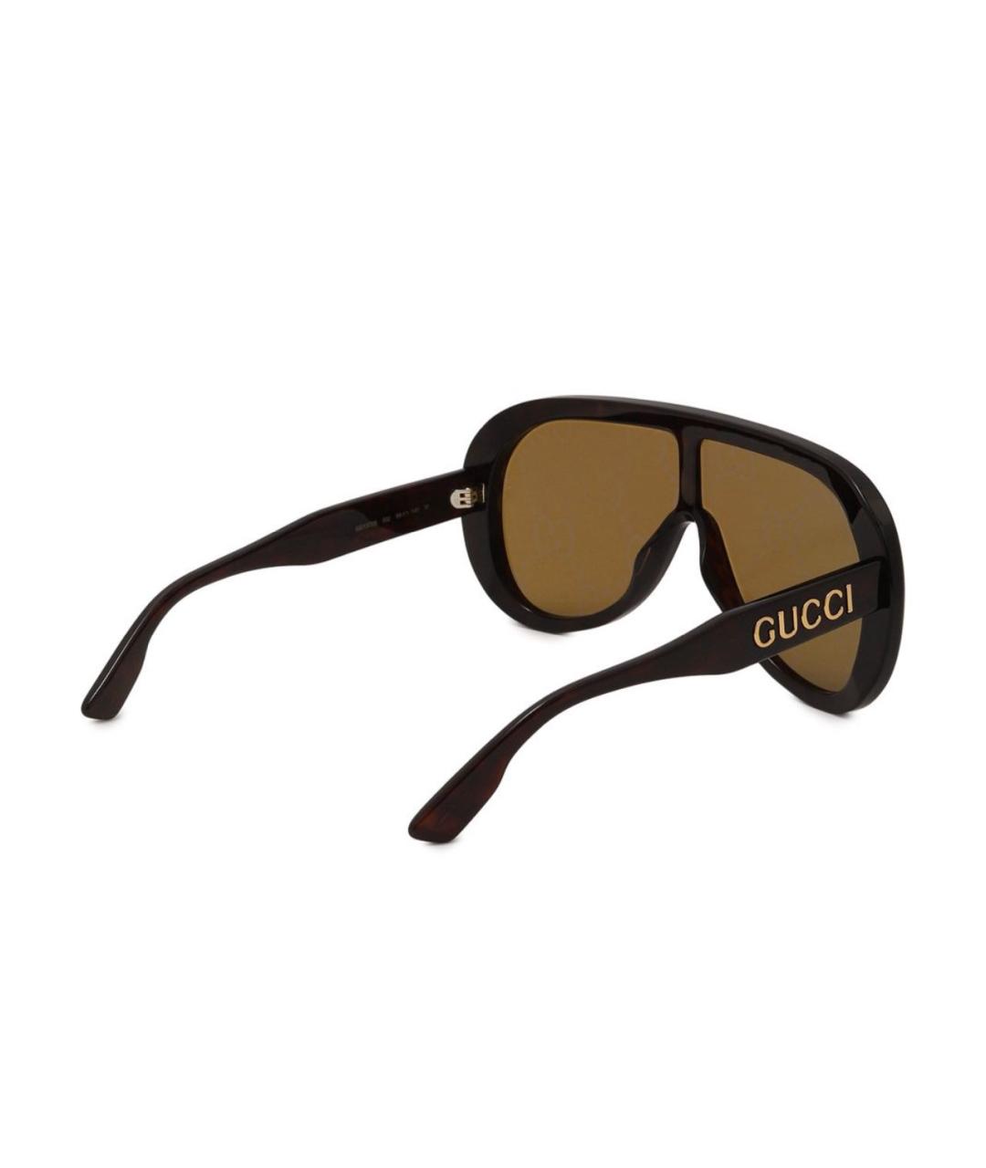 GUCCI Фиолетовые пластиковые солнцезащитные очки, фото 4