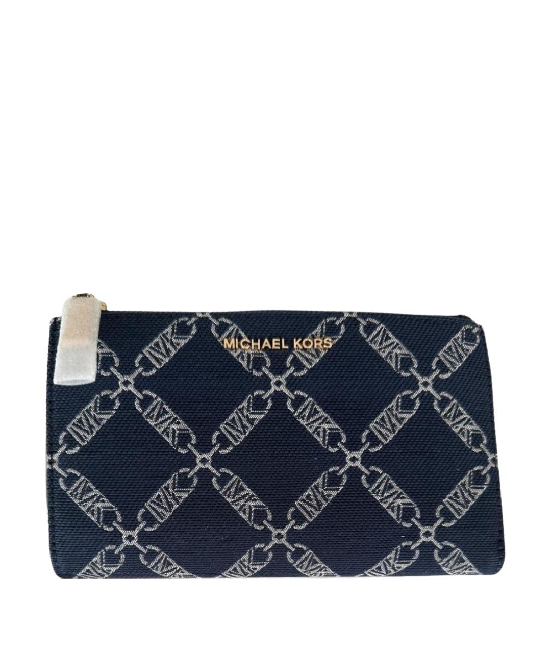 MICHAEL KORS Темно-синий кошелек, фото 1