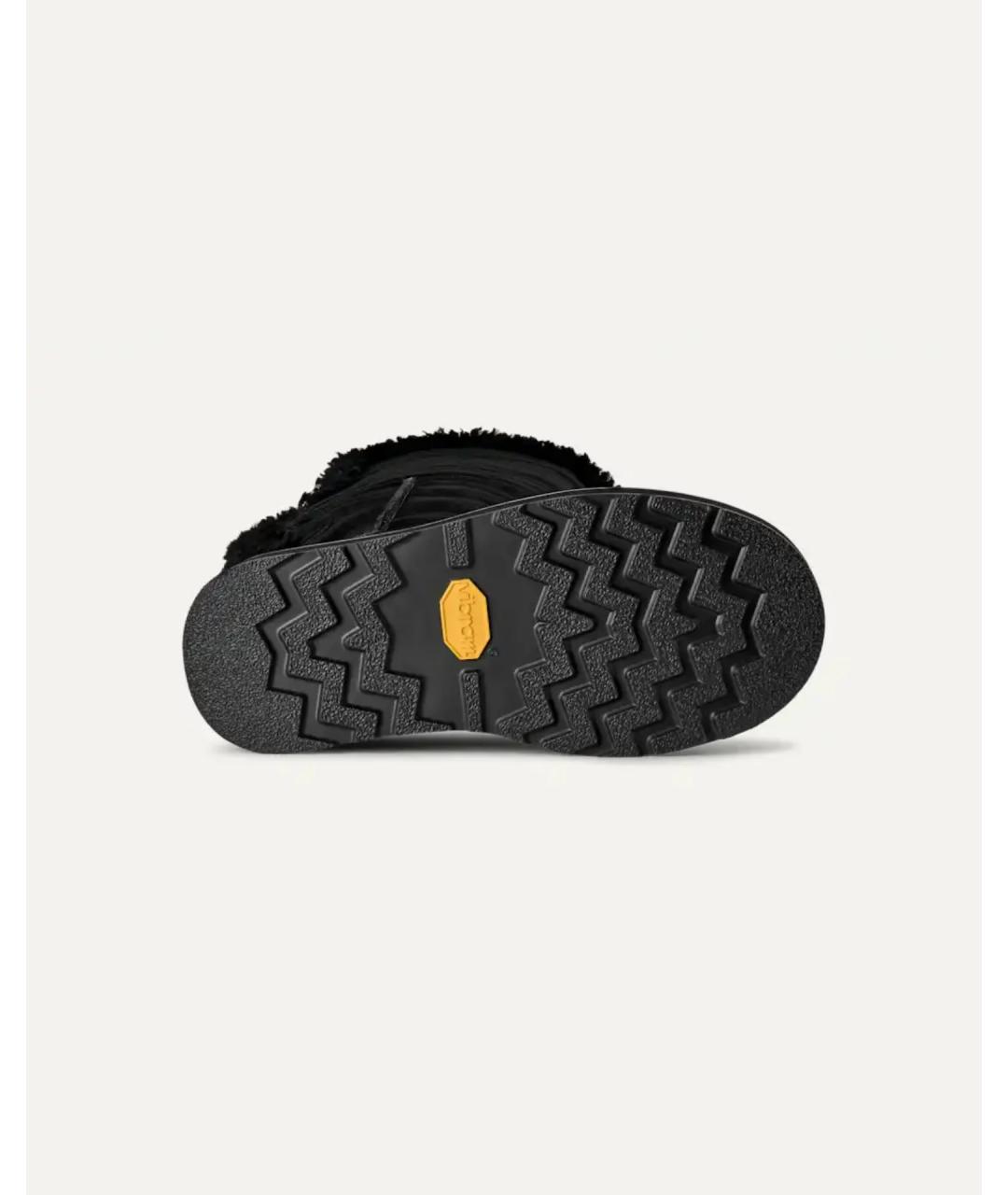 SACAI Черные кожаные ботфорты, фото 5