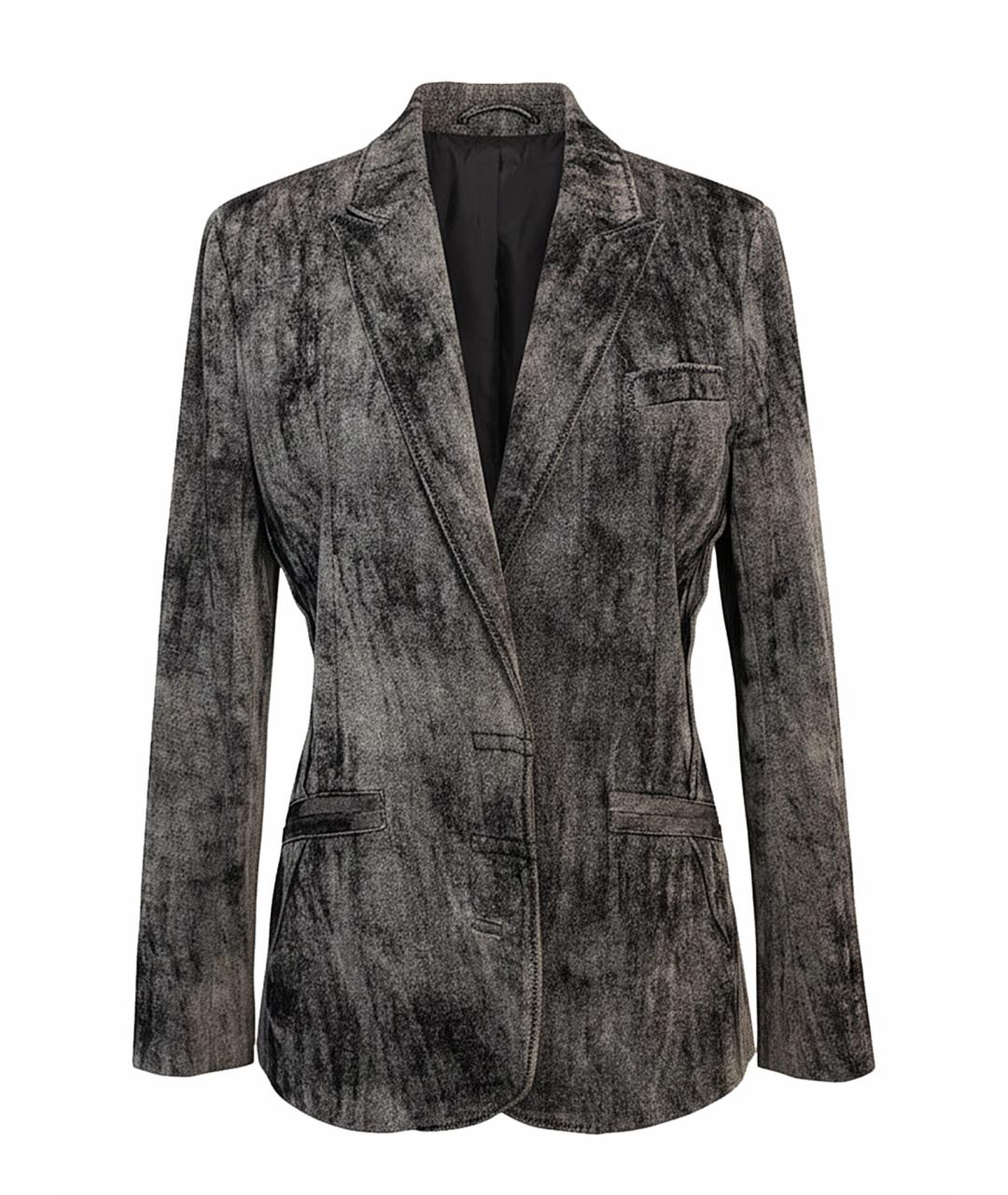 JOHN GALLIANO Антрацитовый жакет/пиджак, фото 1