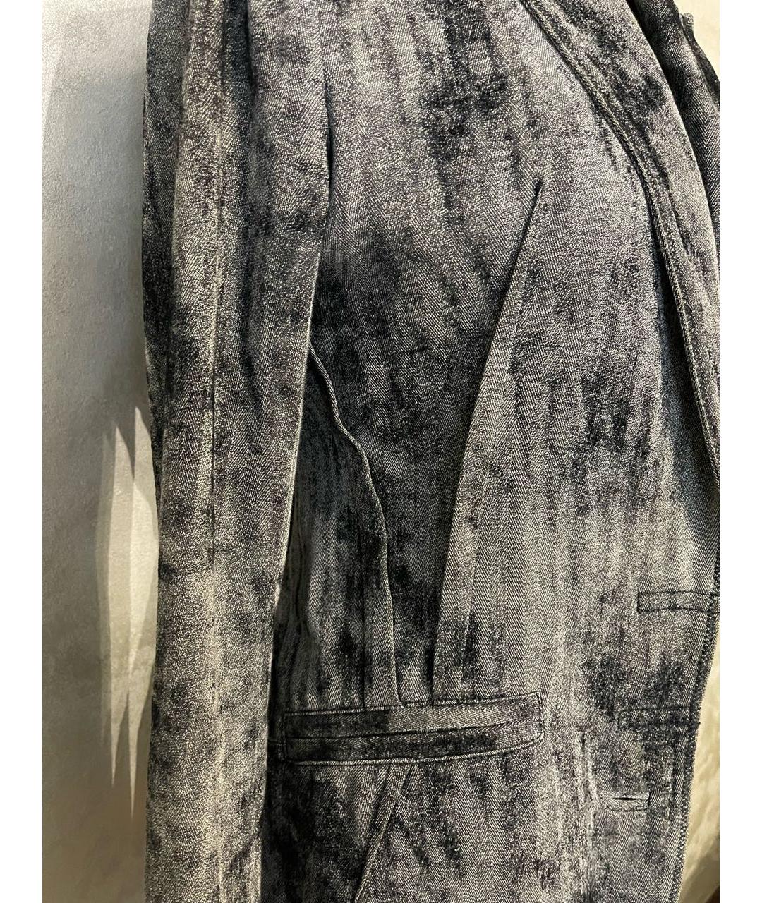 JOHN GALLIANO Антрацитовый жакет/пиджак, фото 3