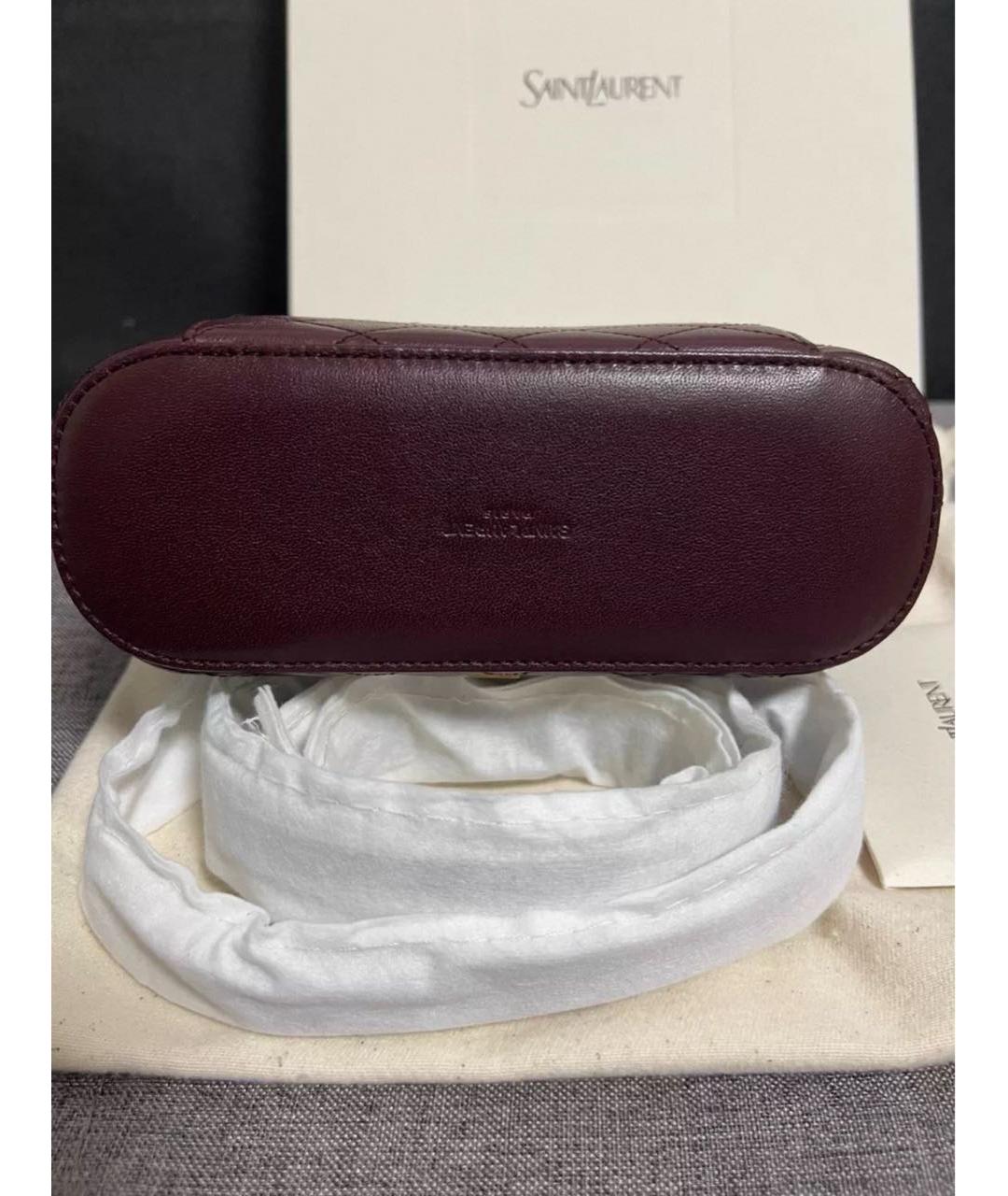 SAINT LAURENT Кожаная сумка через плечо, фото 4