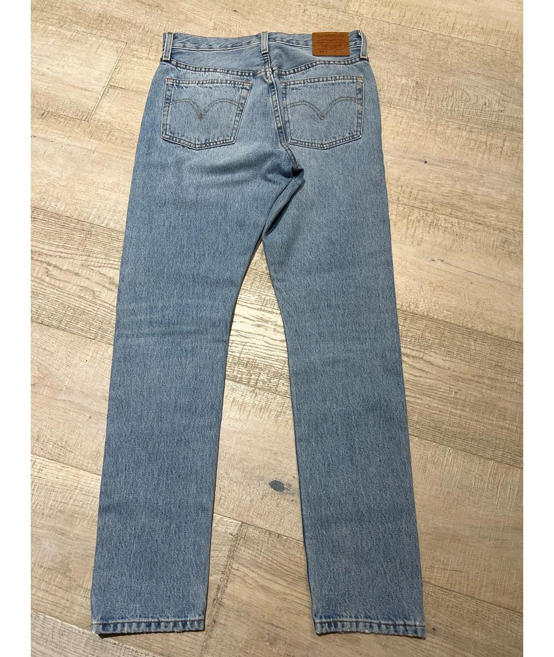LEVI'S Синие прямые джинсы, фото 2