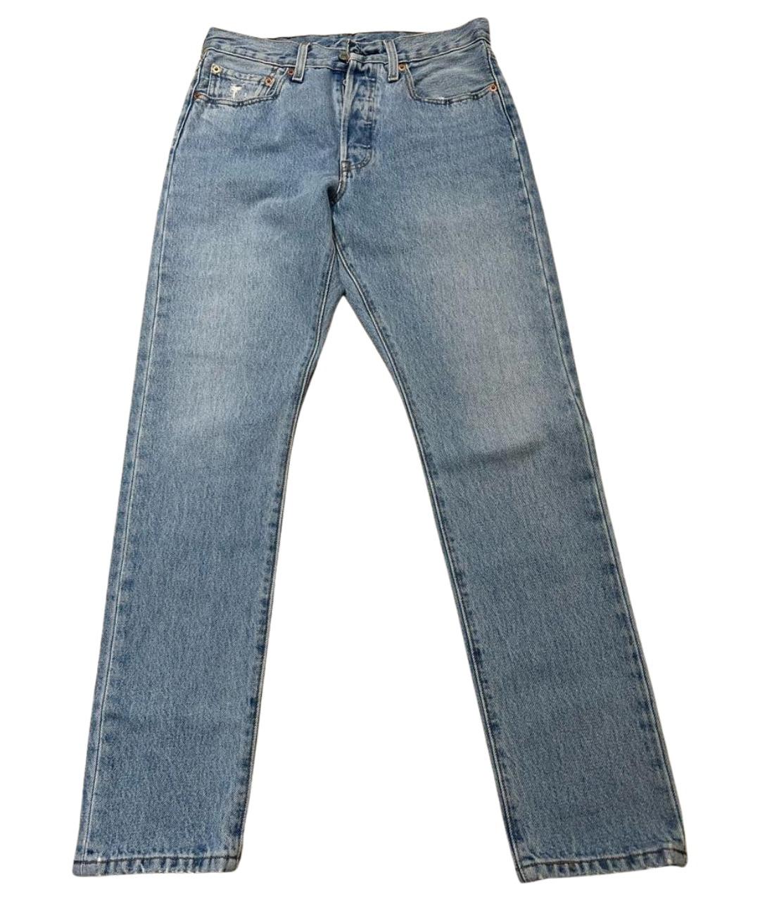 LEVI'S Синие прямые джинсы, фото 1