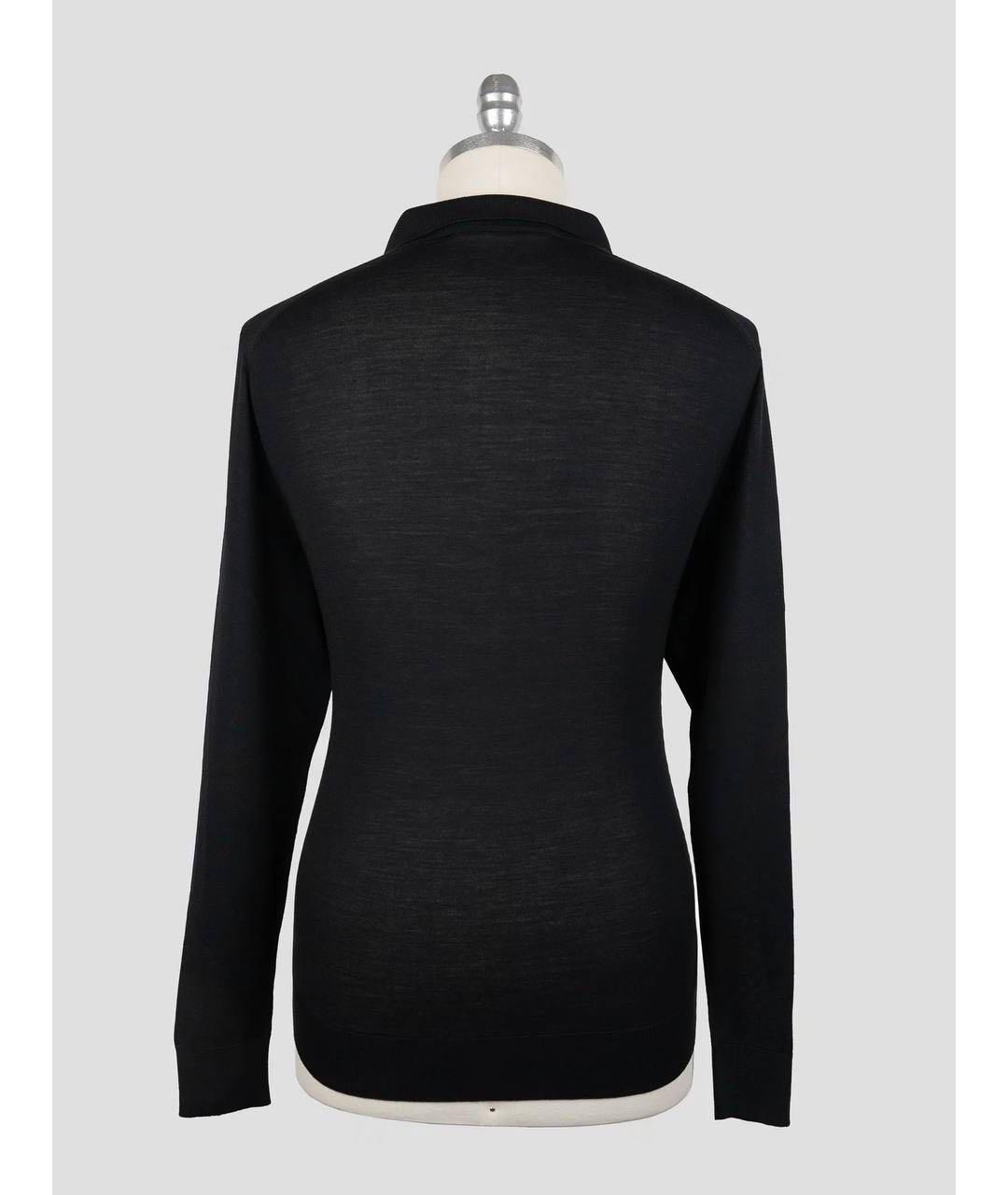 KITON Черный шерстяной джемпер / свитер, фото 3