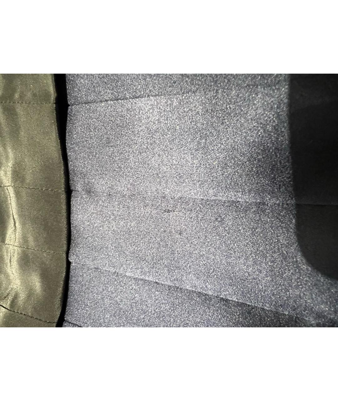 ALEXANDER MCQUEEN Темно-синий бархатный жакет/пиджак, фото 6