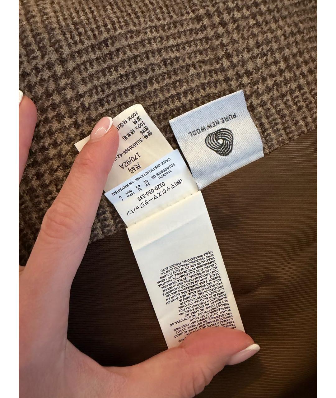 WEEKEND MAX MARA Шерстяное пальто, фото 4