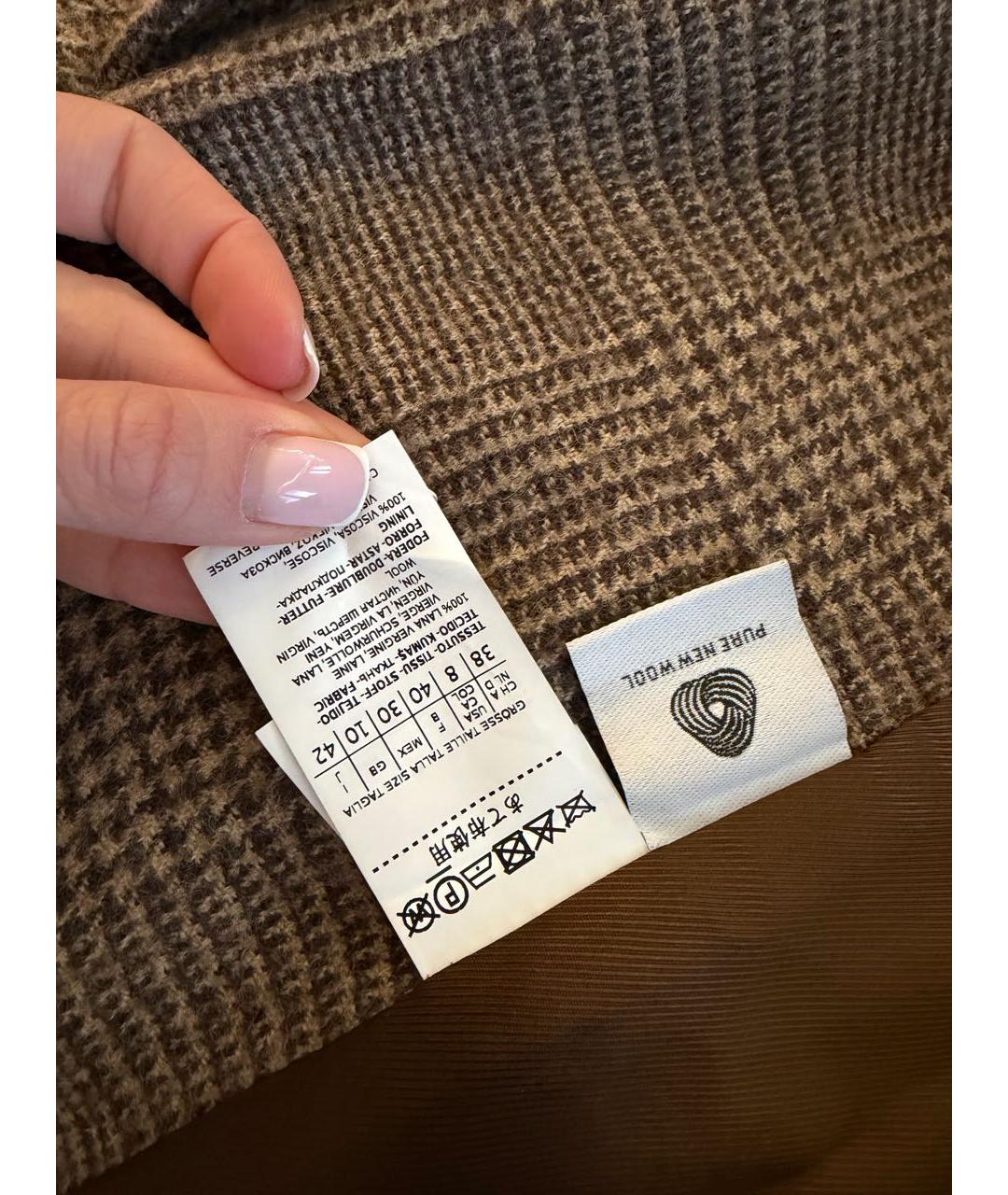 WEEKEND MAX MARA Шерстяное пальто, фото 5