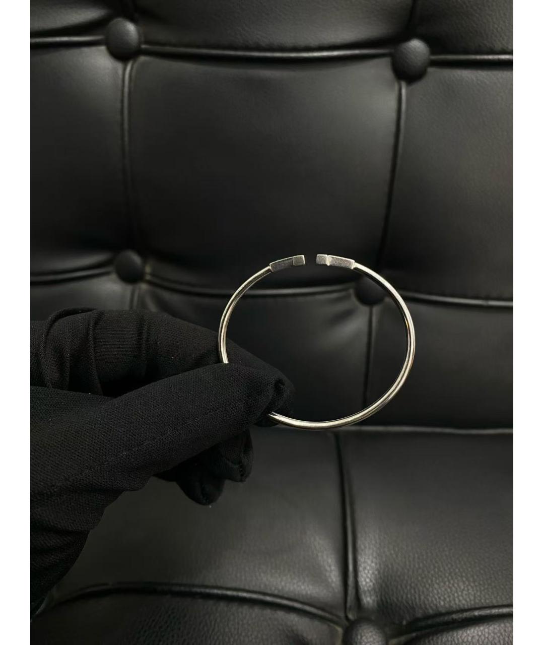 TIFFANY&CO Серебрянный браслет из белого золота, фото 2