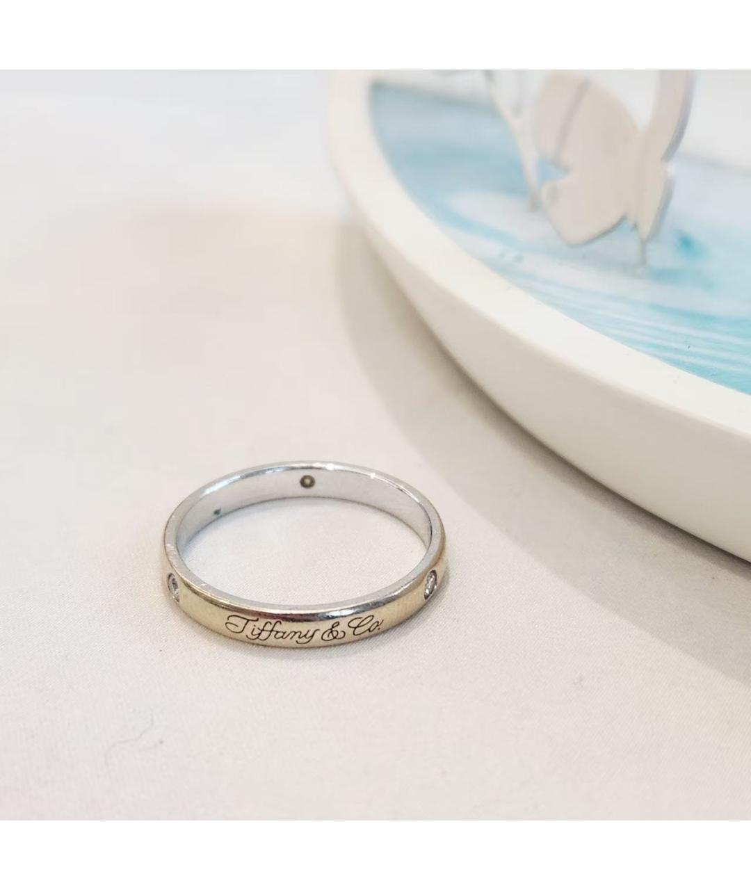 TIFFANY&CO Серебряное кольцо из белого золота, фото 4