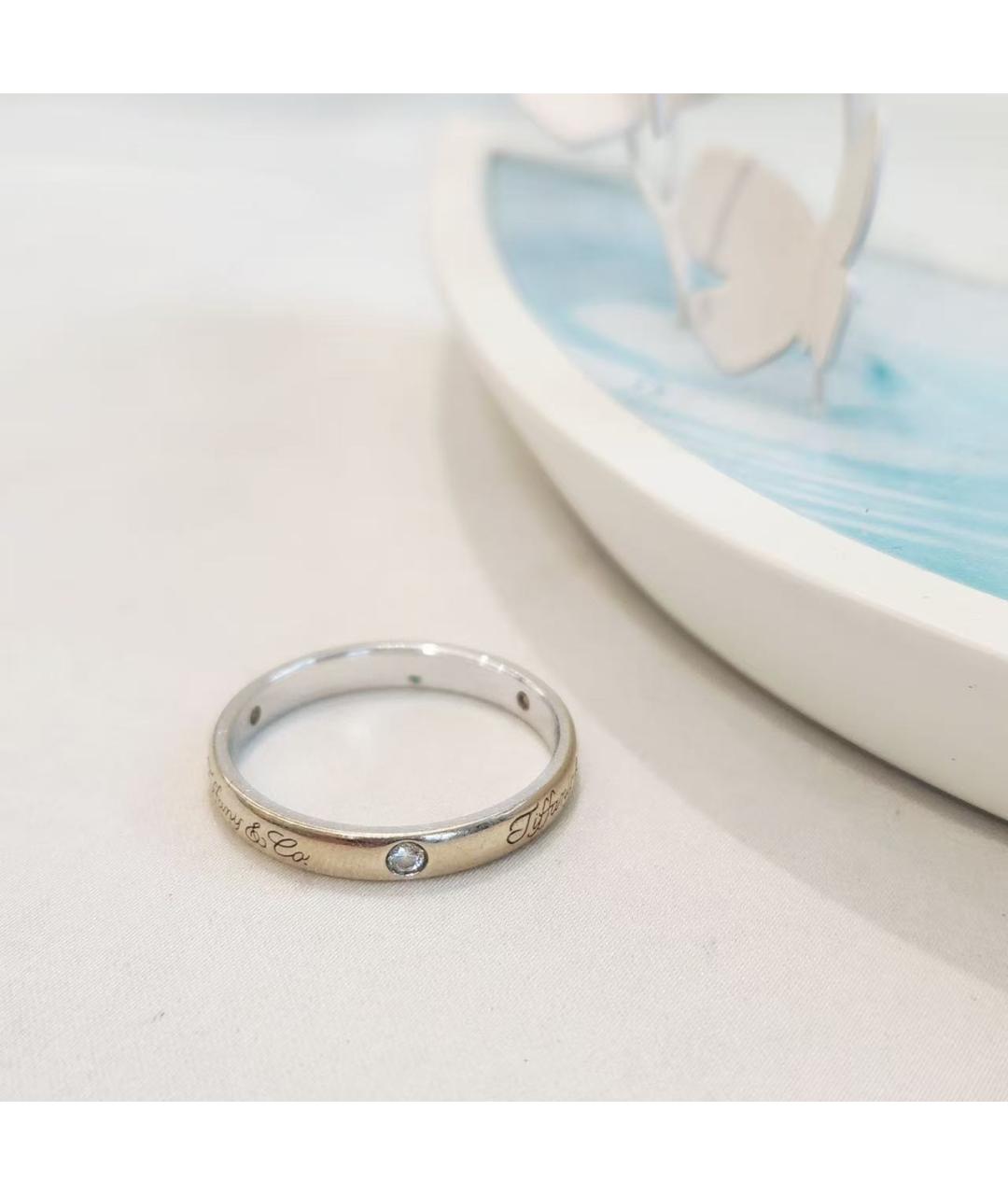 TIFFANY&CO Серебряное кольцо из белого золота, фото 3