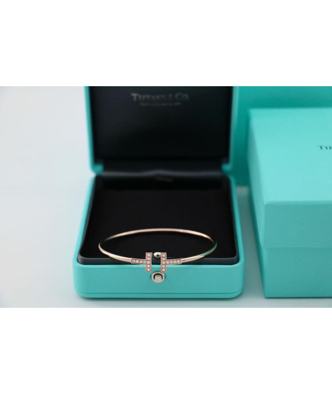 TIFFANY&CO Золотой браслет из розового золота, фото 2