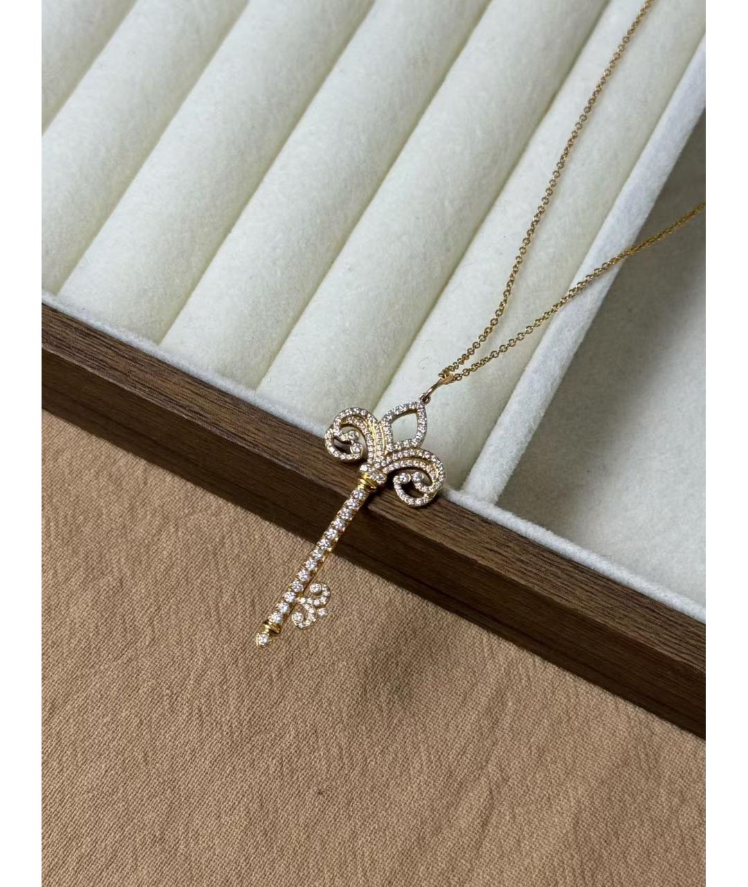 TIFFANY&CO Золотая подвеска из розового золота, фото 3