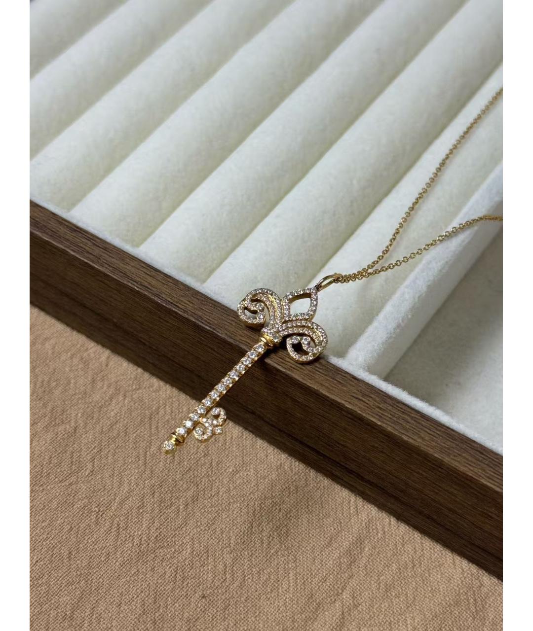 TIFFANY&CO Золотая подвеска из розового золота, фото 2