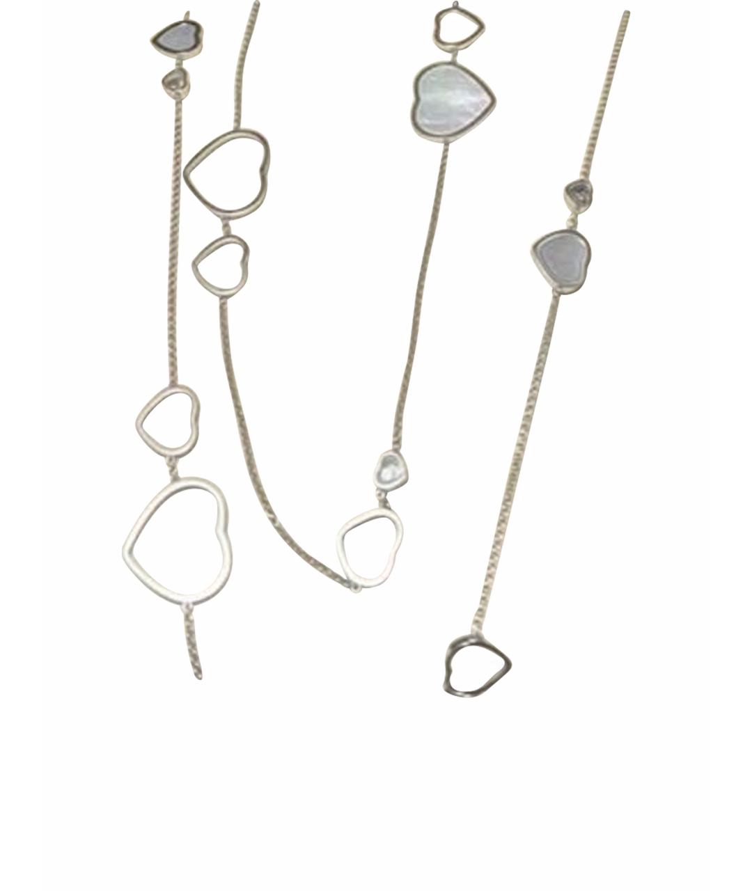 CHOPARD Белое колье из белого золота, фото 1