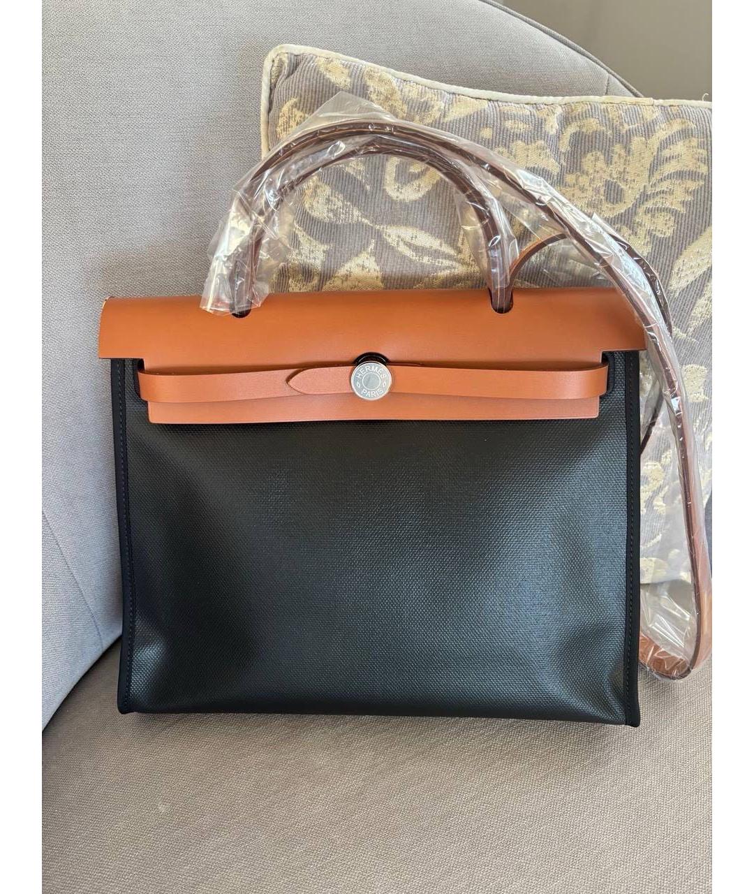 HERMES Черная сумка через плечо, фото 2