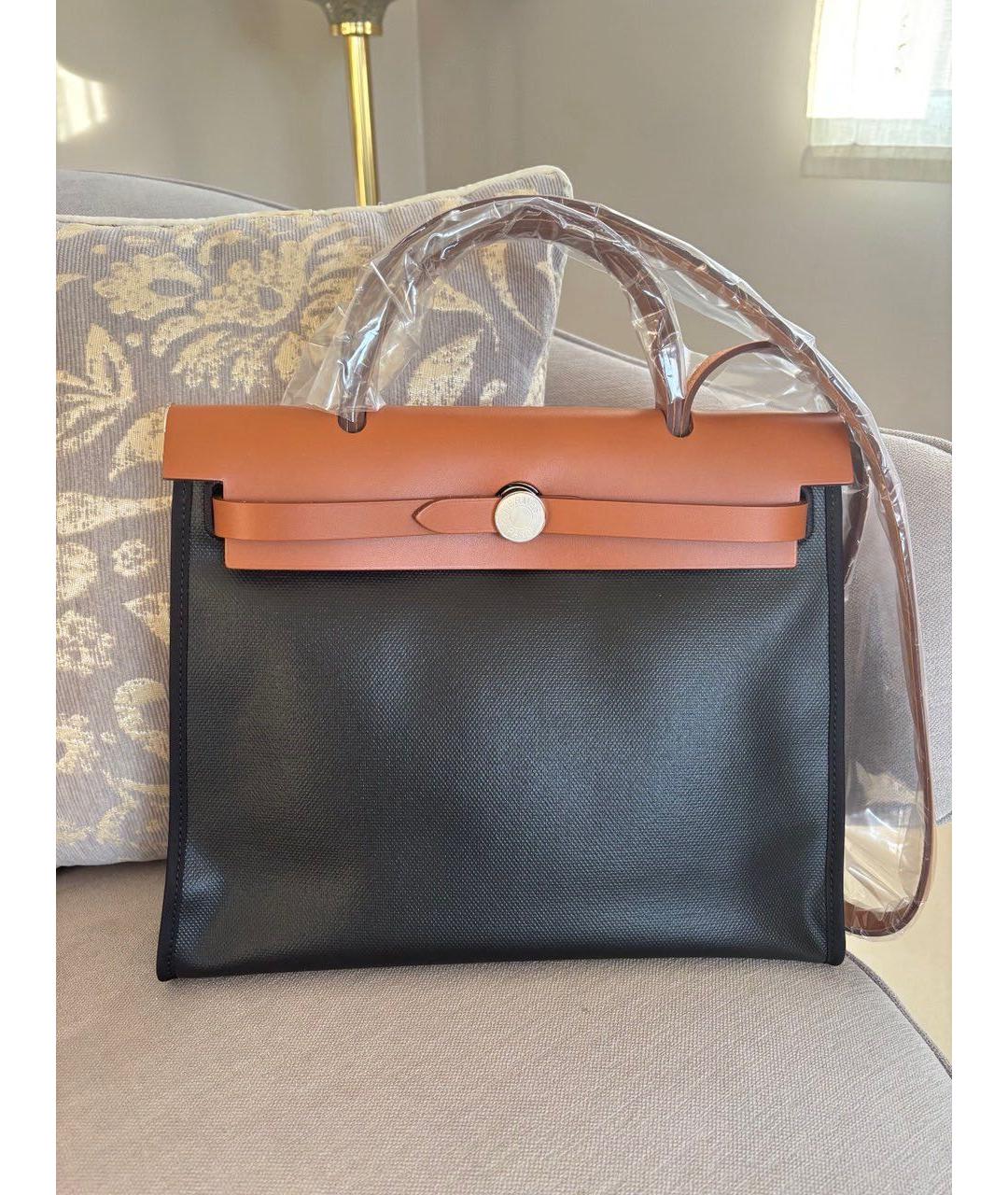 HERMES Черная сумка через плечо, фото 5