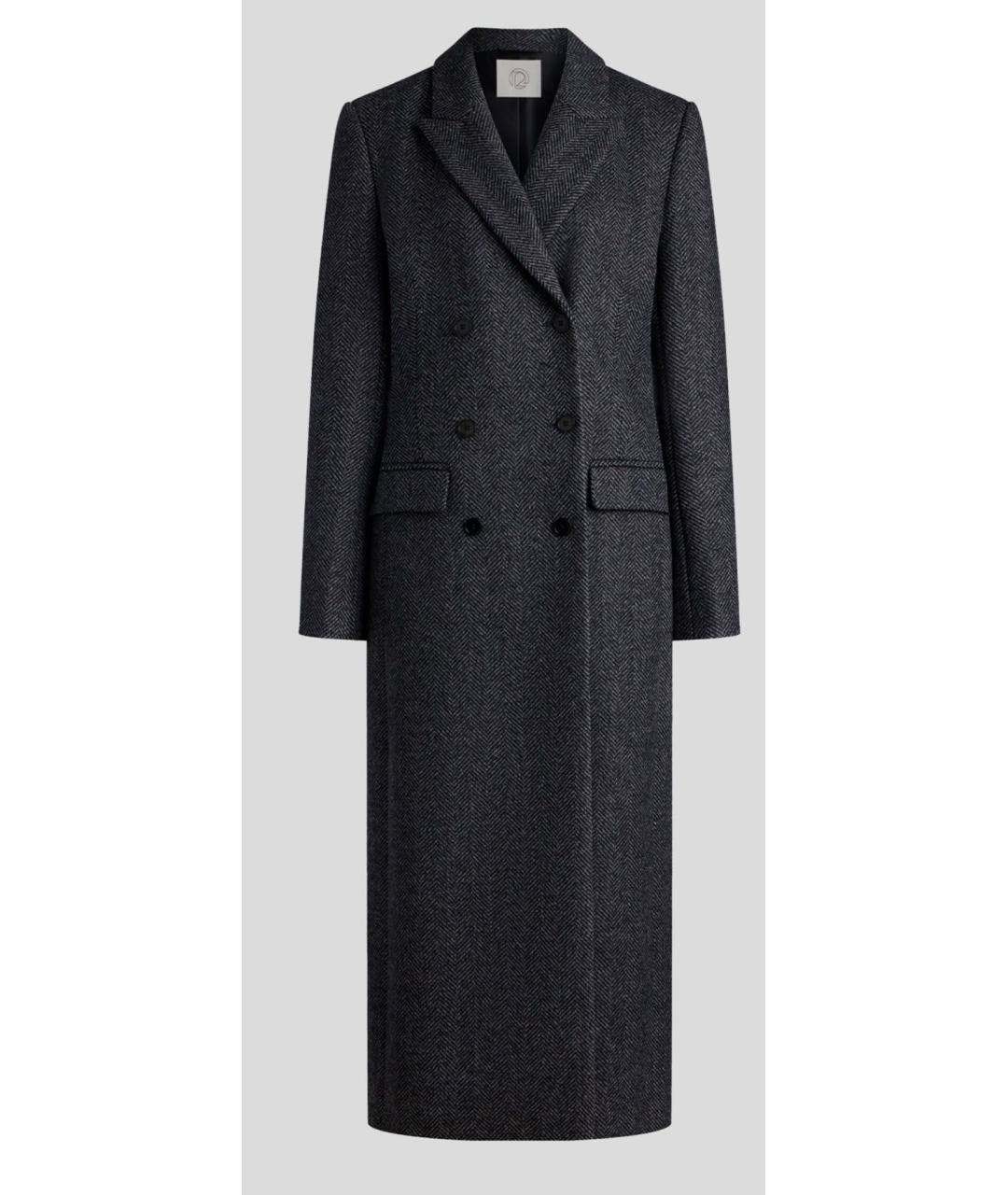 12 STOREEZ Серое шерстяное пальто, фото 9