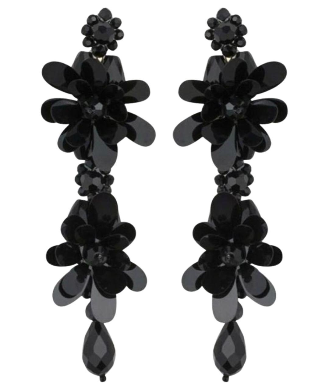 SIMONE ROCHA Черные пластиковые серьги, фото 1