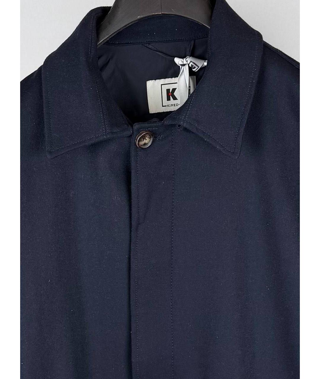 KIRED Темно-синее шерстяное пальто, фото 2