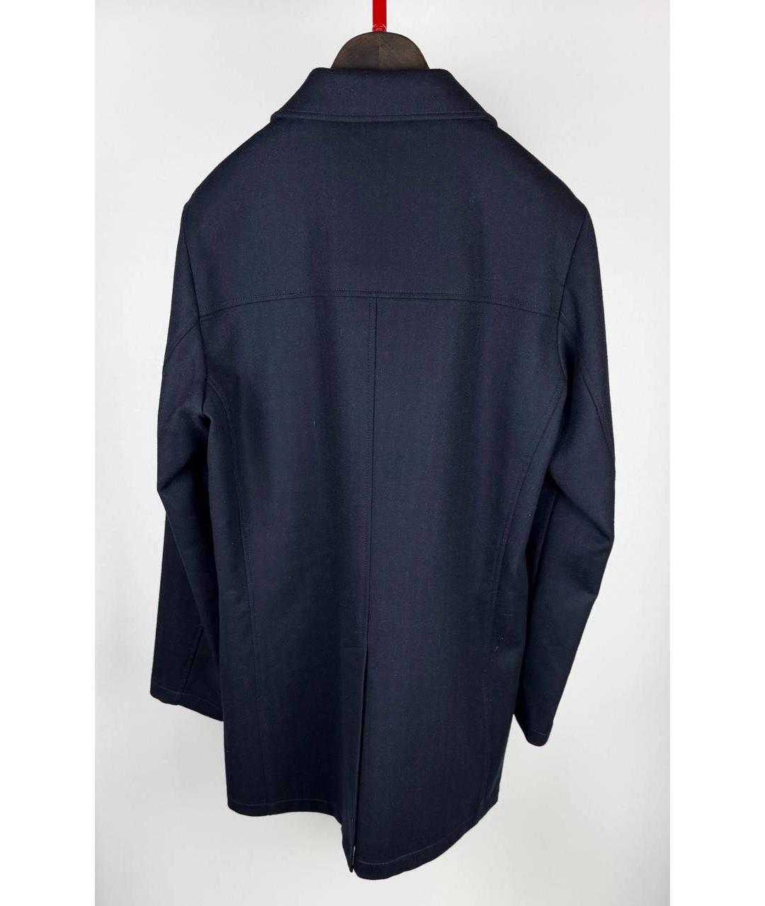 KIRED Темно-синее шерстяное пальто, фото 3