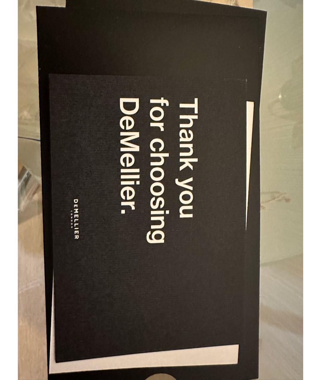 DEMELLIER Коричневая замшевая сумка с короткими ручками, фото 5