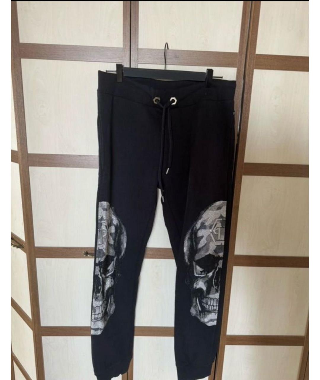 PHILIPP PLEIN Черный хлопковый спортивные костюмы, фото 8