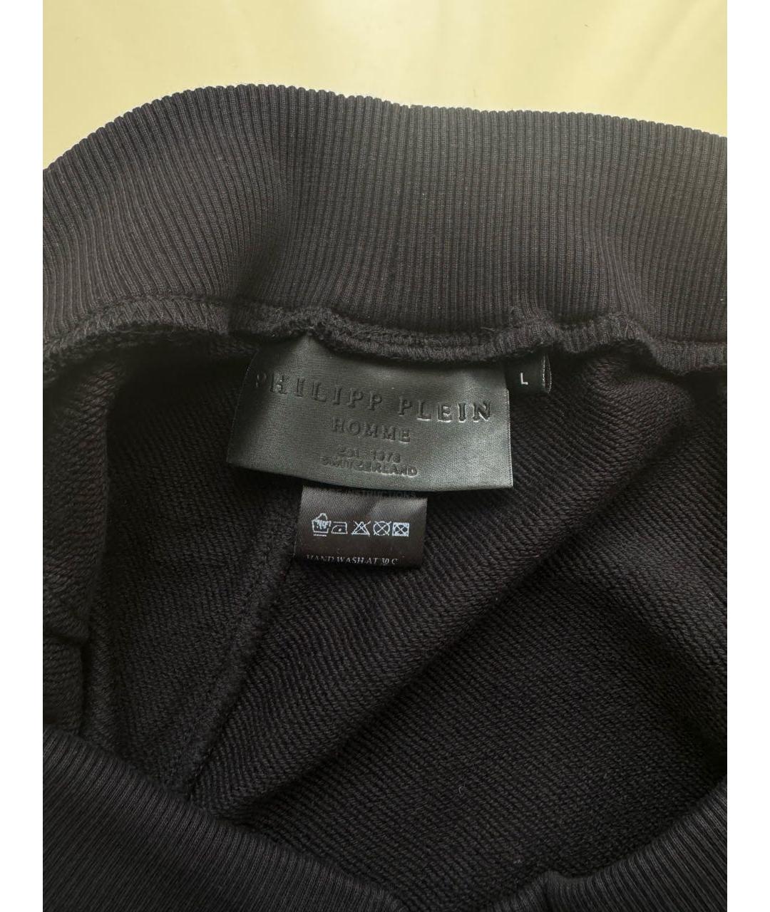 PHILIPP PLEIN Черный хлопковый спортивные костюмы, фото 4