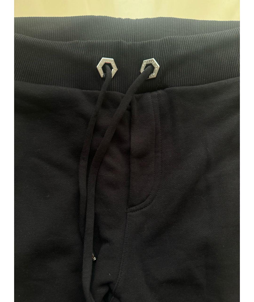 PHILIPP PLEIN Черный хлопковый спортивные костюмы, фото 5