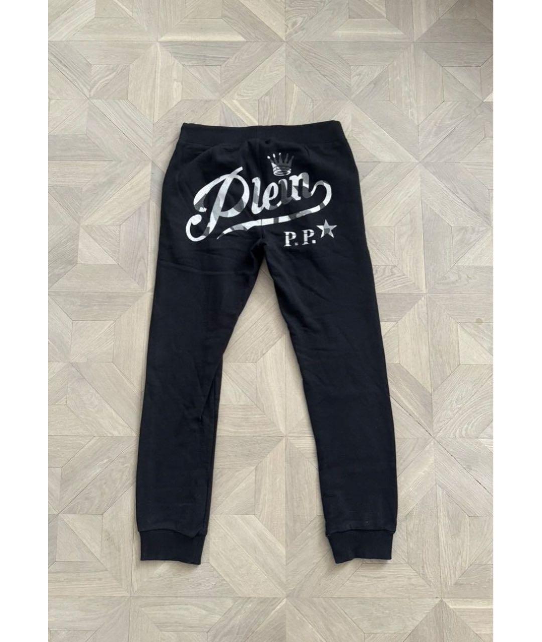 PHILIPP PLEIN Черный хлопковый спортивные костюмы, фото 3