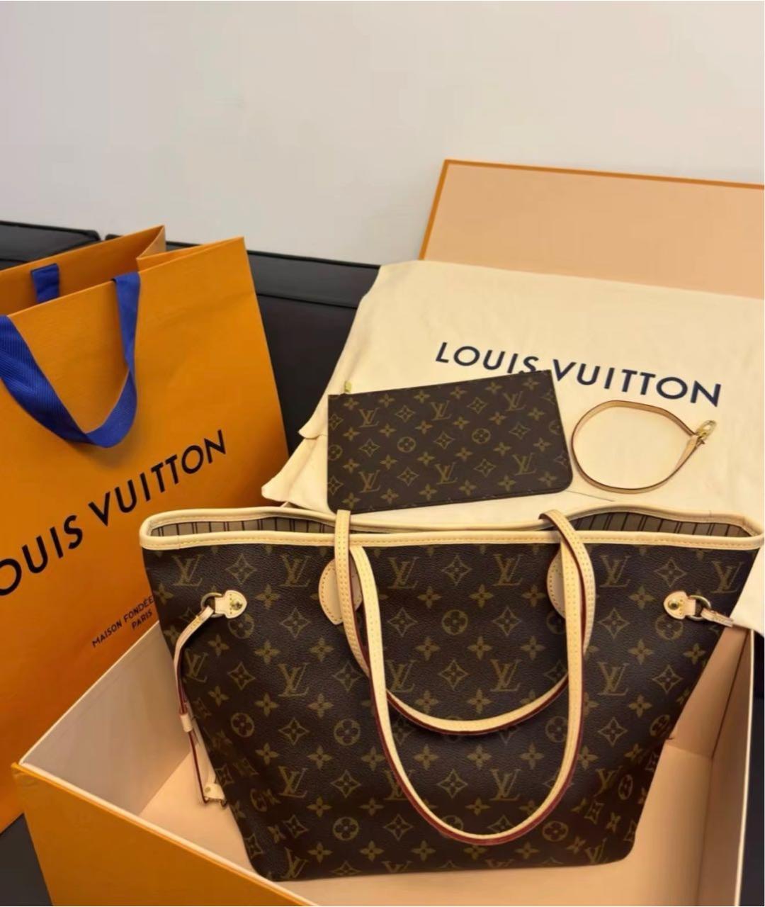 LOUIS VUITTON Коричневая сумка тоут, фото 2