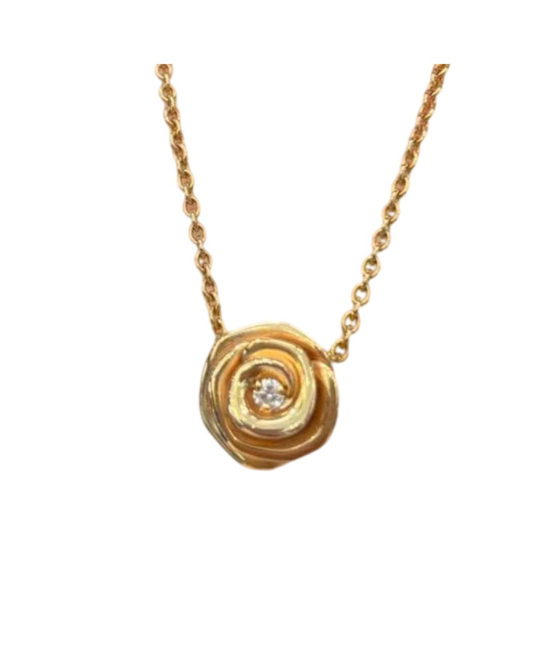 CHRISTIAN DIOR Золотое колье из розового золота, фото 1