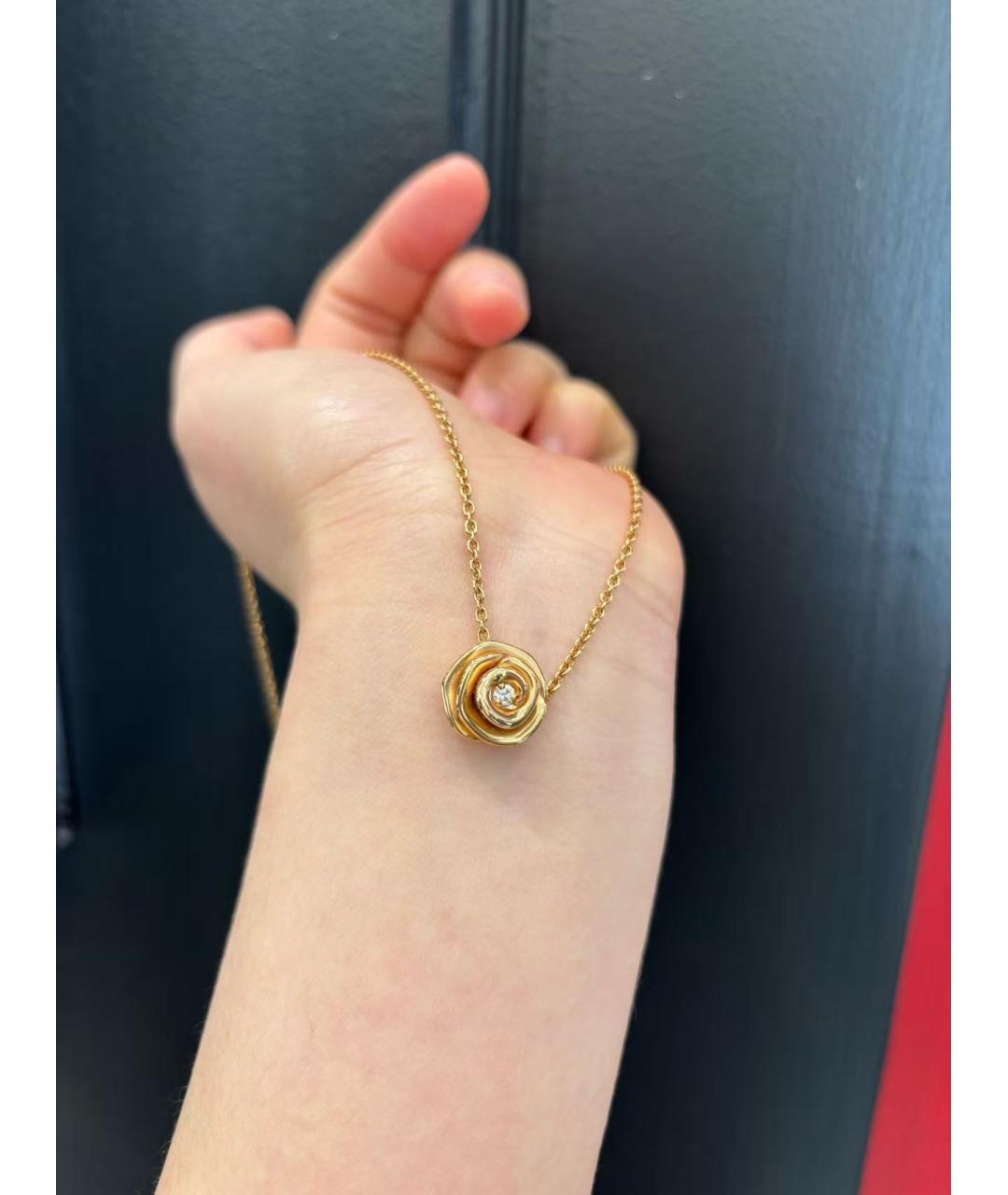 CHRISTIAN DIOR Золотое колье из розового золота, фото 4
