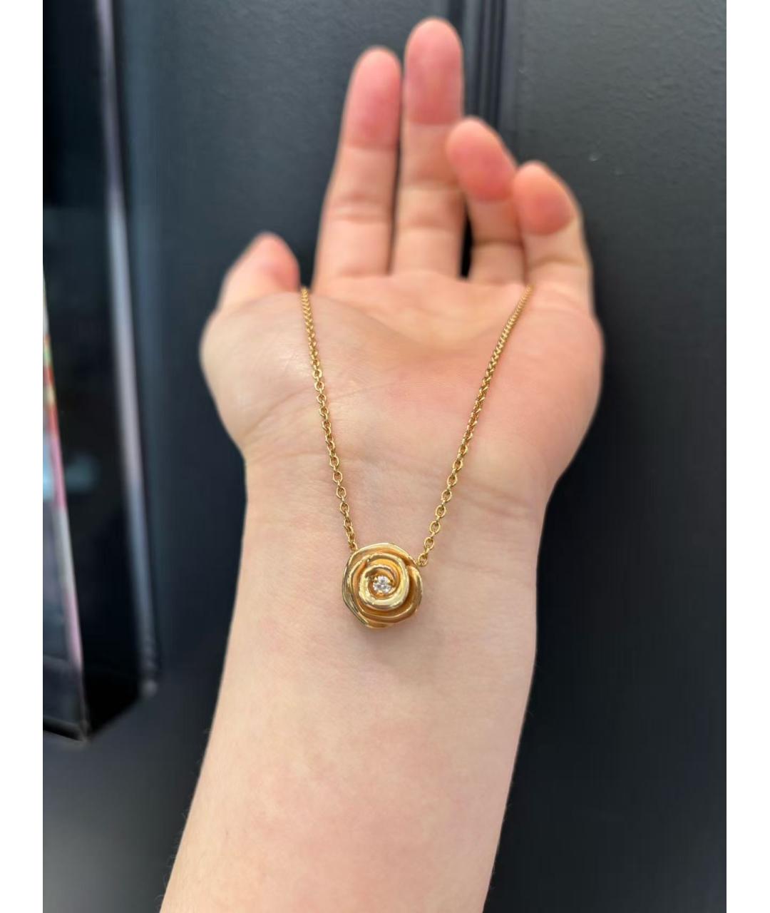 CHRISTIAN DIOR Золотое колье из розового золота, фото 3