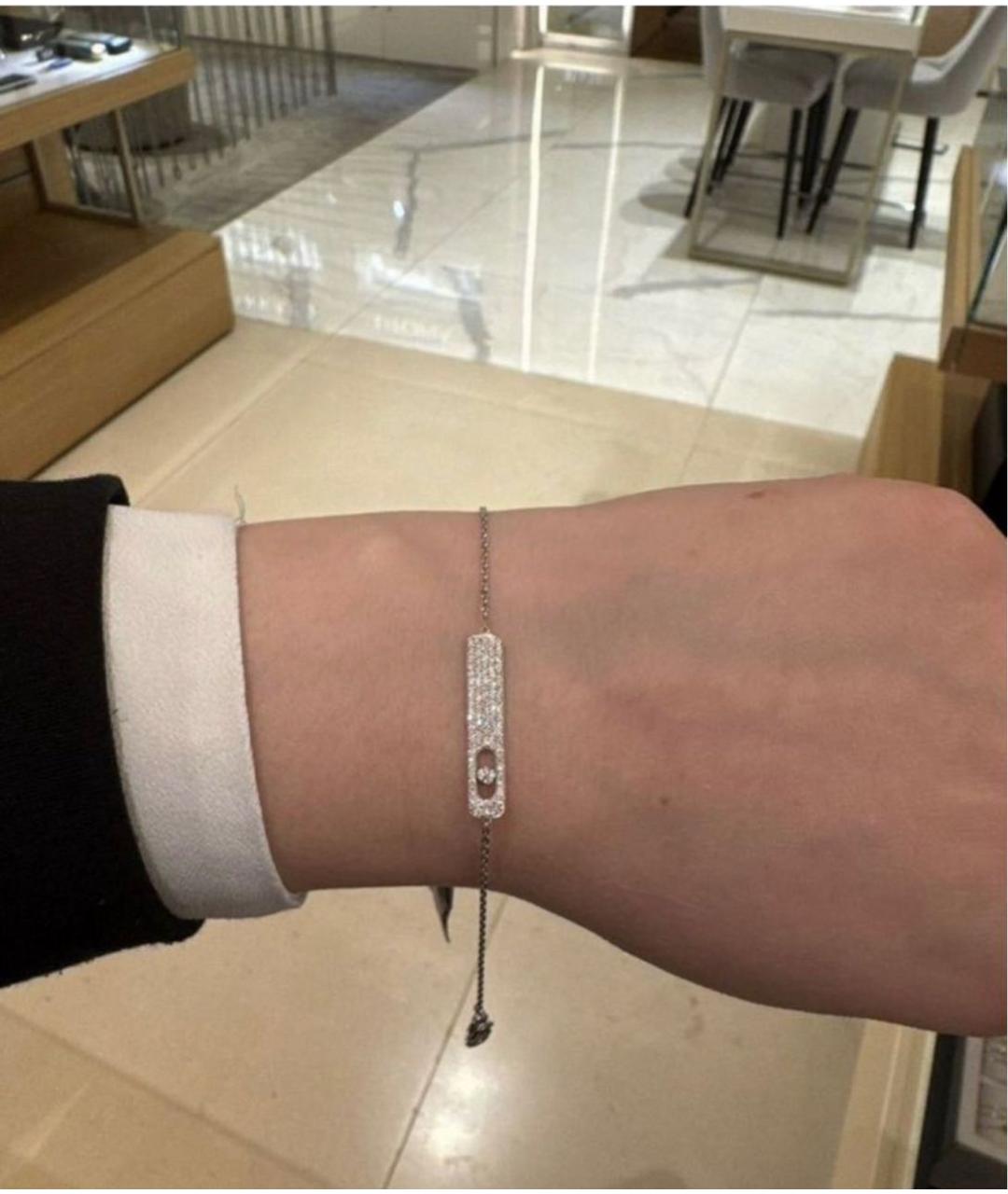 MESSIKA Серебрянный браслет из белого золота, фото 3